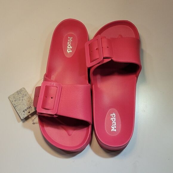 BRAND NEW MUDD ONE STRAP BAND SLIDES OPEN TOE SANDAL - Picture 5 of 15